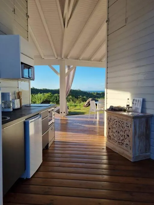 Les Hauts Du Papillon - Piscine Et Vue Mer - Sainte-Rose Holiday home