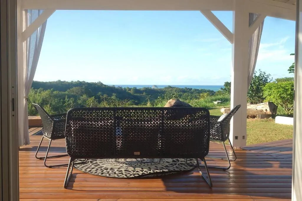 Holiday home Les Hauts Du Papillon - Piscine Et Vue Mer - Sainte-Rose